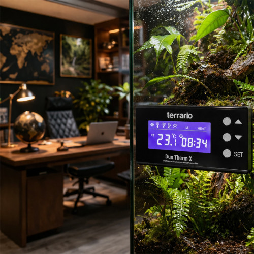 Termostat Terrario Duo Therm X dzień i noc z programatorem czasowym