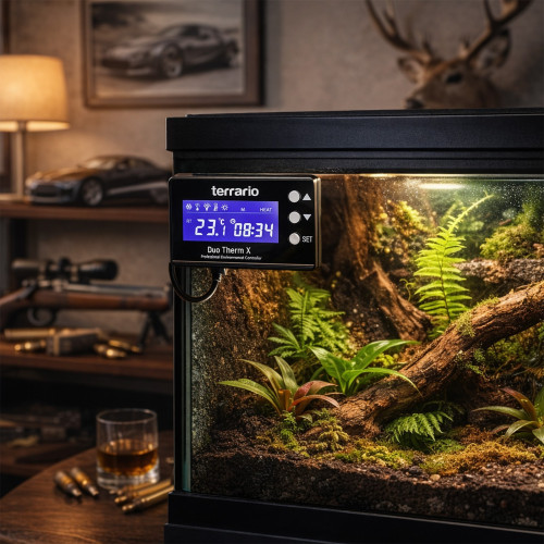 Termostat Terrario Duo Therm X dzień i noc z programatorem czasowym