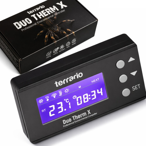 Termostat Terrario Duo Therm X dzień i noc z programatorem czasowym