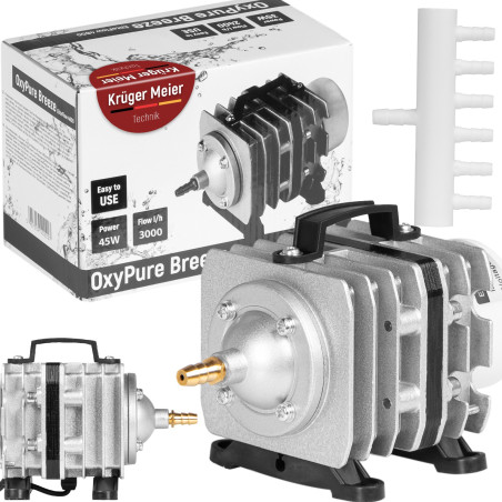 Kruger Meier OxyPure Breeze 6000 - napowietrzacz do oczka wodnego