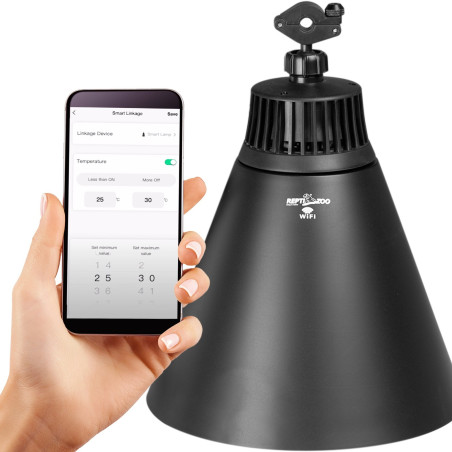 Repti-Zoo Smart Wi-Fi Deep Lamp L - Precyzyjne ogrzewanie i UVB z zdalnym sterowaniem