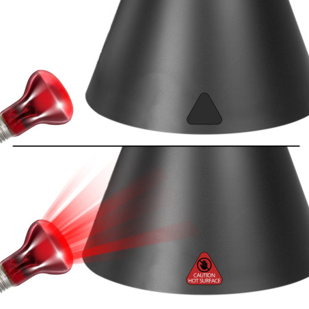 Repti-Zoo Smart Wi-Fi Deep Lamp L - Precyzyjne ogrzewanie i UVB z zdalnym sterowaniem