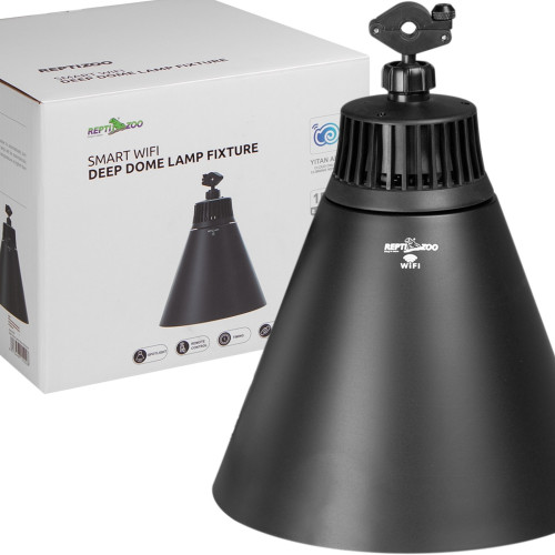 Repti-Zoo Smart Wi-Fi Deep Lamp L - Precyzyjne ogrzewanie i UVB z zdalnym sterowaniem