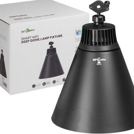 Repti-Zoo Smart Wi-Fi Deep Lamp L - Precyzyjne ogrzewanie i UVB z zdalnym sterowaniem