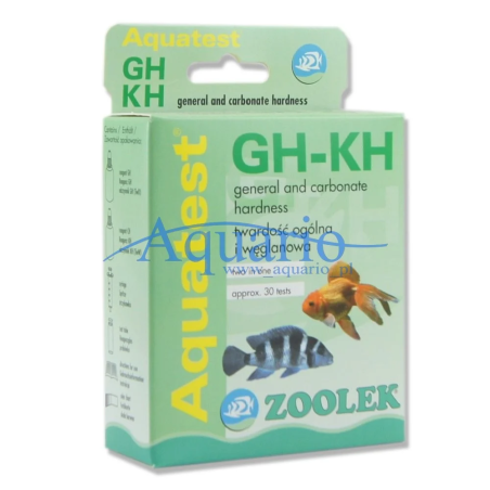 Zoolek Test GH/KH - Szybkie i precyzyjne wyniki do akwarium