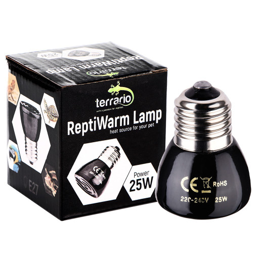 Terrario ReptiWarm 25W - mini emiter ciepła | Idealny do małych terrariów