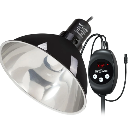 Repti-Zoo Big Lamp with Thermostat - Precyzyjne ogrzewanie terrarium, szybka wysyłka