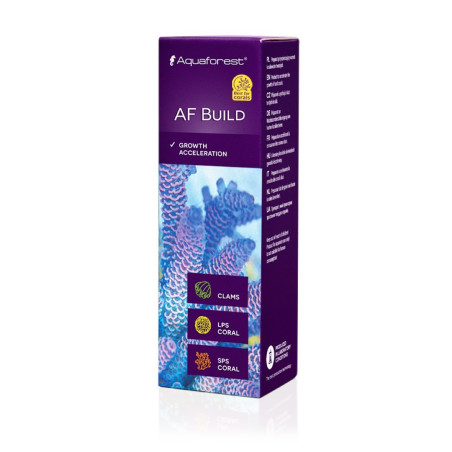 Aquaforest Build 10ml - Mikroelementy do akwarium morskiego, zdrowe koralowce