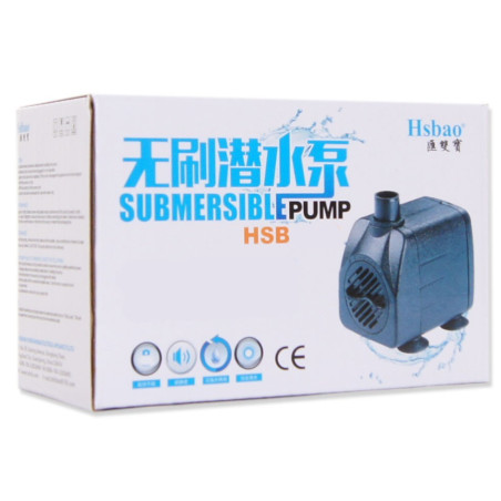 Hsbao FHSB-650 pompa fontannowa z dyszą 600l/h - Idealna do oczka wodnego
