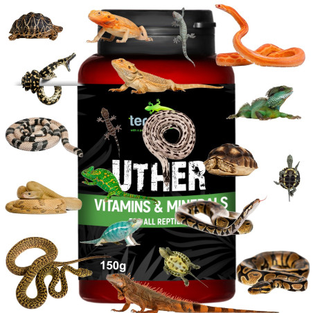 Terrario UTHER for Reptiles 150g - Zdrowe łuski i energia