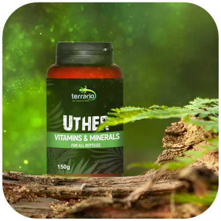 Terrario UTHER for Reptiles 150g - Zdrowe łuski i energia