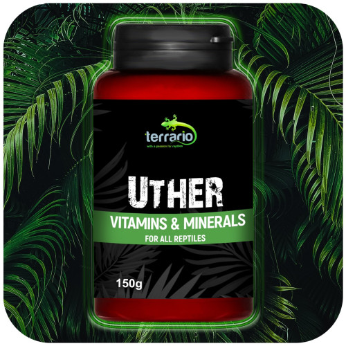 Terrario UTHER for Reptiles 150g - Zdrowe łuski i energia