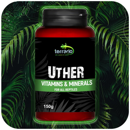 Terrario UTHER for Reptiles 150g - Zdrowe łuski i energia