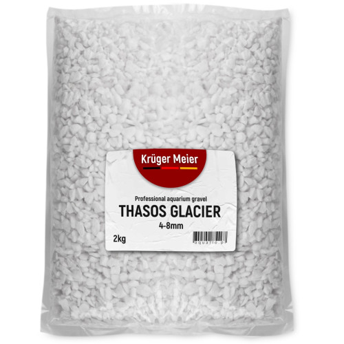 Żwirek akwarystyczny Kruger Meier Thasos Glacier 4–8 mm, 2 kg