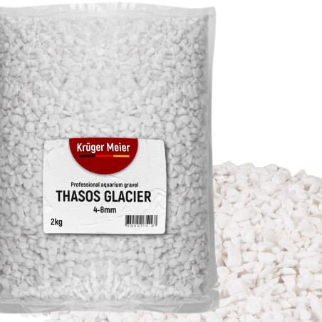 Żwirek akwarystyczny Kruger Meier Thasos Glacier 4–8 mm, 2 kg