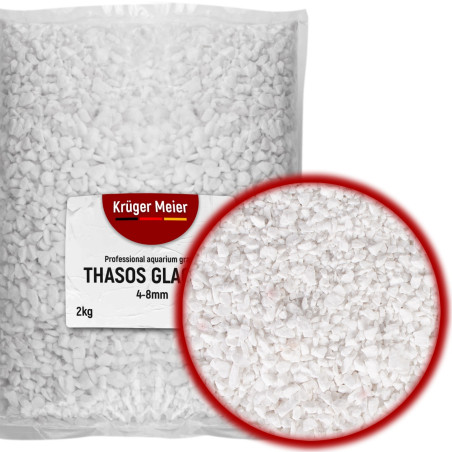 Żwirek akwarystyczny Kruger Meier Thasos Glacier 4–8 mm, 2 kg