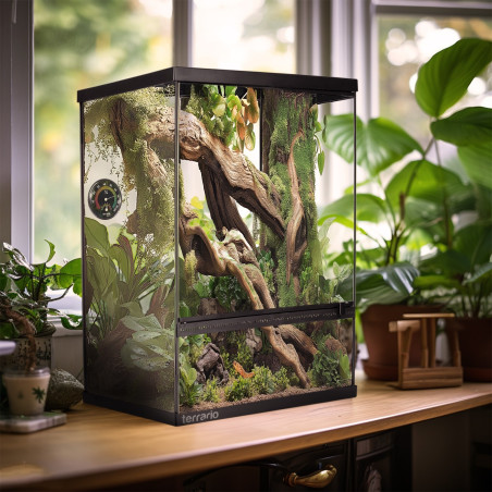 Terrario Exato 2w1 termometr z higrometrem | Precyzyjny pomiar dla terrarium