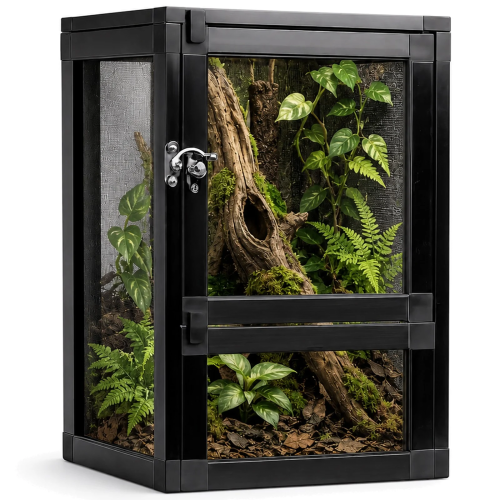 Terrarium Terrario Nexframe S-Line 20x20x30 cm siatkowe