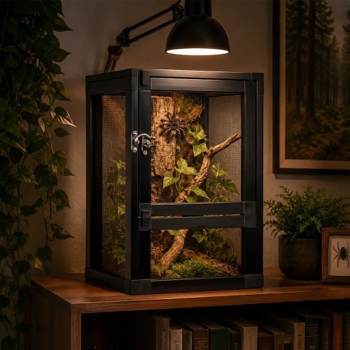 Terrarium Terrario Nexframe S-Line 20x20x30 cm siatkowe