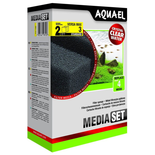 Aquael wkład gąbkowy Versamax 2 / FZN-2 - Krystaliczna woda