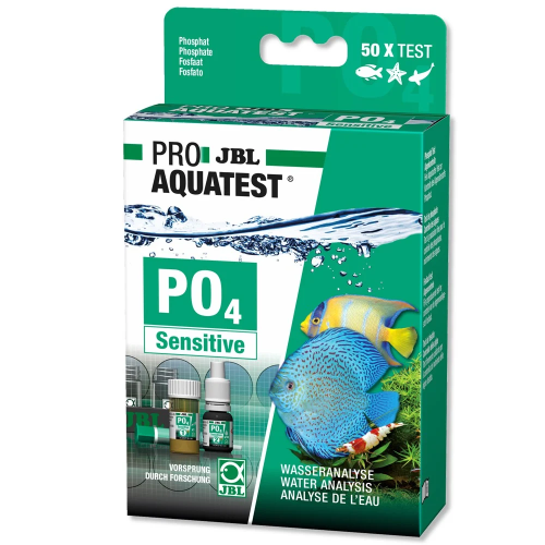 JBL Test PRO PO4 sensitive - Dokładny test fosforanów, krystaliczna woda