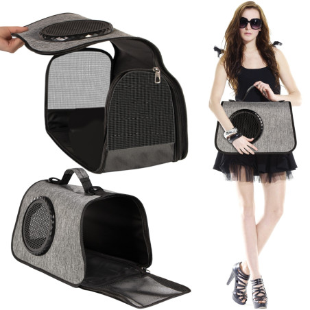 Furrever Friends Comfy UFO Bag transporter dla kota i psa - Bezpieczny i wygodny transport