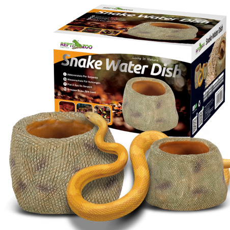 Repti-Zoo Snake Water Dish - głęboka miska na wodę | Idealna do terrarium