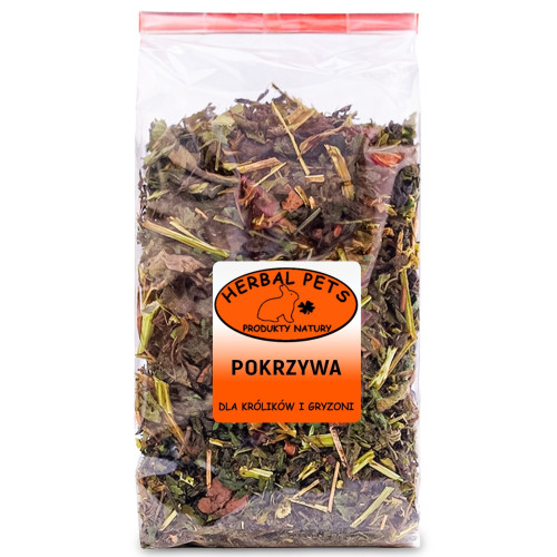Herbal Pets Pokrzywa 70g - Wspiera trawienie gryzoni