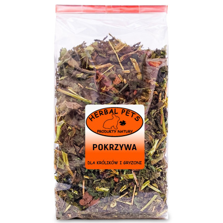 Herbal Pets Pokrzywa 70g - Wspiera trawienie gryzoni