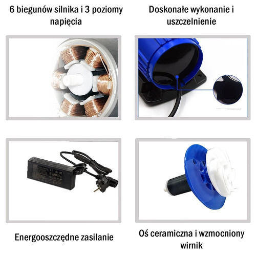 Hsbao SWD-12000 - pompa z kontrolerem (max 12000l/h) | Mocna i cicha, idealna do akwarium morskiego