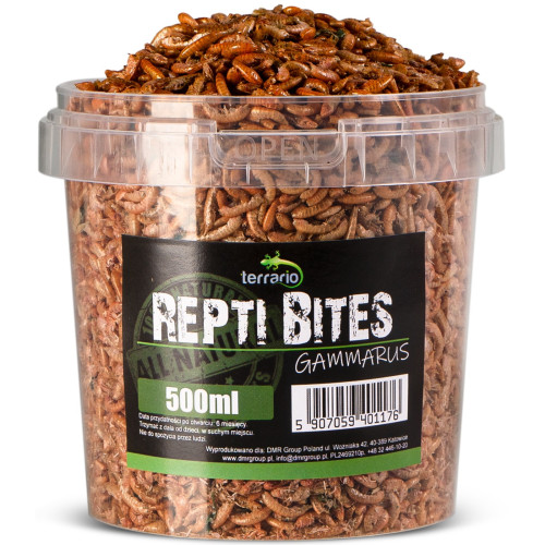 Terrario Repti Bites Gammarus 500ml - Bogate białko dla zdrowych gadów