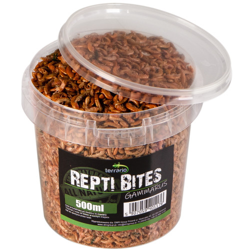 Terrario Repti Bites Gammarus 500ml - Bogate białko dla zdrowych gadów