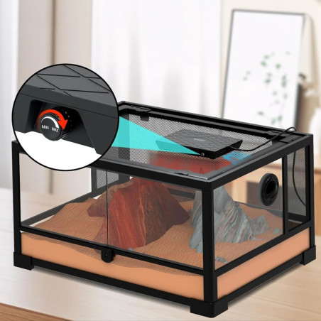 Repti-Zoo Heat Panel 30W - szybkie i bezpieczne ogrzewanie terrarium