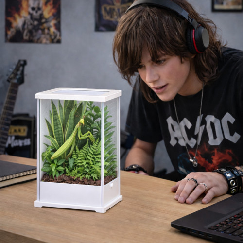 Terrarium akrylowe Terrario TerraLoom M kompaktowe 10×8×15 cm