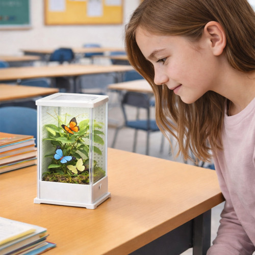 Terrarium akrylowe Terrario TerraLoom M kompaktowe 10×8×15 cm