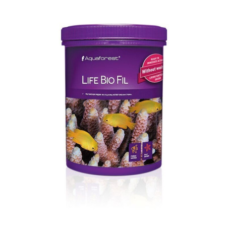 Aquaforest Life Bio Fil 1200ml - Krystaliczna woda w akwarium morskim