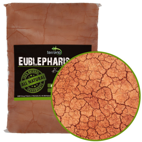 Terrario Eublepharis Dirt 1 kg - podłoże dla gekona lamparciego | Naturalne, higieniczne