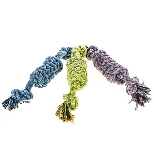 HappyPet Kingsize Coil Tugger - aport z bawełnianego sznurka | Wytrzymały, idealny dla dużych psów
