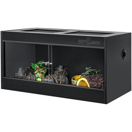 Repti-Zoo Terrarium PVC 90x45x45cm - Idealne dla gadów, lekkie i łatwe w czyszczeniu