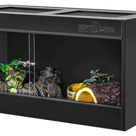 Repti-Zoo Terrarium PVC 90x45x45cm - Idealne dla gadów, lekkie i łatwe w czyszczeniu