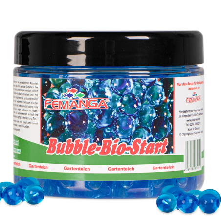 Femanga Bubble Bio Start Gartenteich 500ml - Krystaliczna woda w oczku wodnym