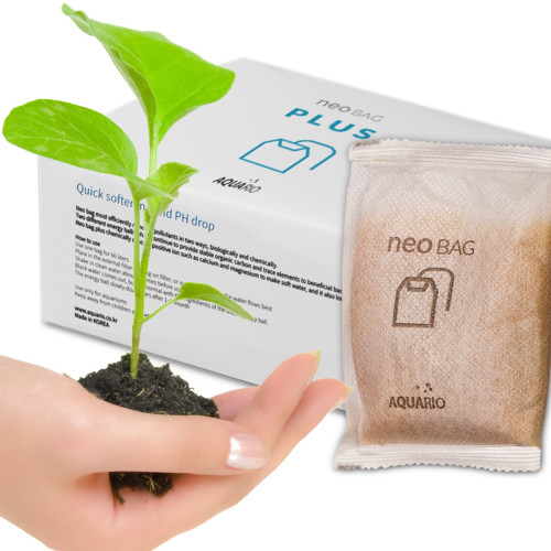 Neo Bag Plus 8 wkładów obniżających pH i GH - Krystaliczna woda w akwarium