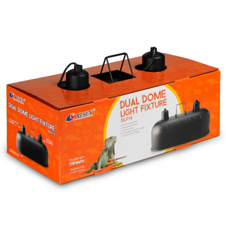 Resun Reptile Black Lamp BIG DUO - Mocne ogrzewanie terrarium, idealna dla gadów