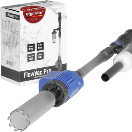 Kruger Meier FlowVac Pro - Szybkie odmulanie i krystaliczna woda