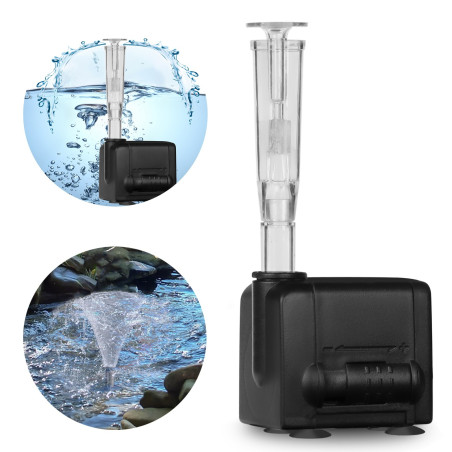Kruger Meier Sturmkraft Brunnen - zestaw fontannowy 450l/h | Idealny do oczka wodnego