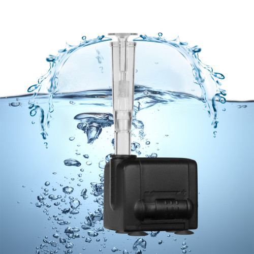 Kruger Meier Sturmkraft Brunnen - zestaw fontannowy 450l/h | Idealny do oczka wodnego