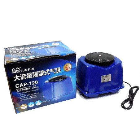 SunSun Hi-Blow Air Pump 120 - Cicha i wydajna do oczka wodnego