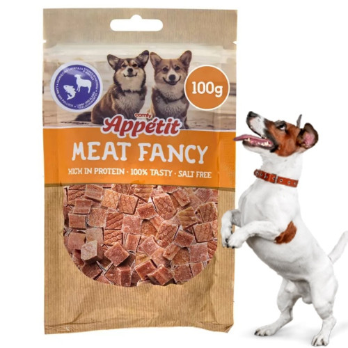 Przysmak dla psów Aquael Comfy Appetit Meat Fancy 100 g – jagnięcina i mintaj