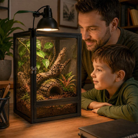 Terrarium z siatki Terrario Nexframe S-Line 32x32x46 cm