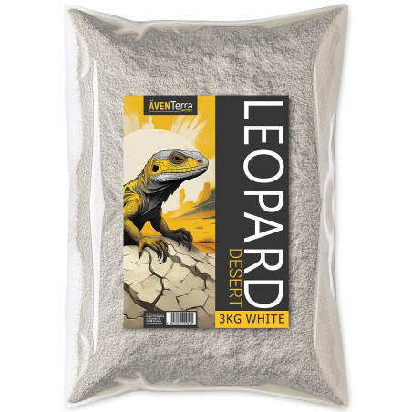 Glina do terrarium Aventerra LEOPARD Desert White 3 kg